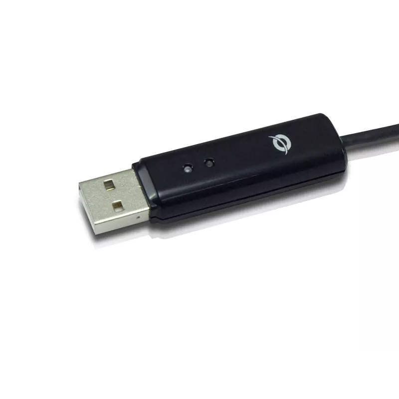 Conceptronic USB 2.0 1,8m KVM kabelis juodas