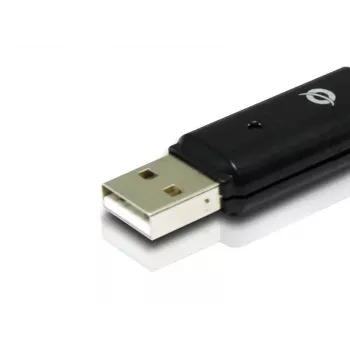 Conceptronic USB kabelis optiniam diskui dalintis, 1,8 m, juodas, USB A / USB A, vyriškas/vyriškas, 20 g