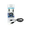 Conceptronic USB kabelis optiniam diskui dalintis, 1,8 m, juodas, USB A / USB A, vyriškas/vyriškas, 20 g