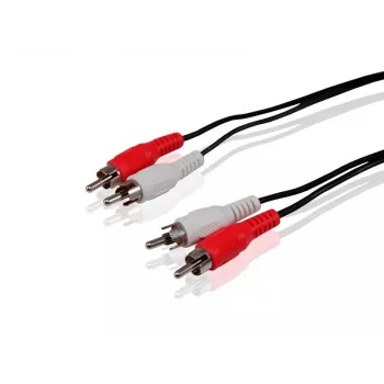 Conceptronic RCA garso kabelis, 5 m, juodas