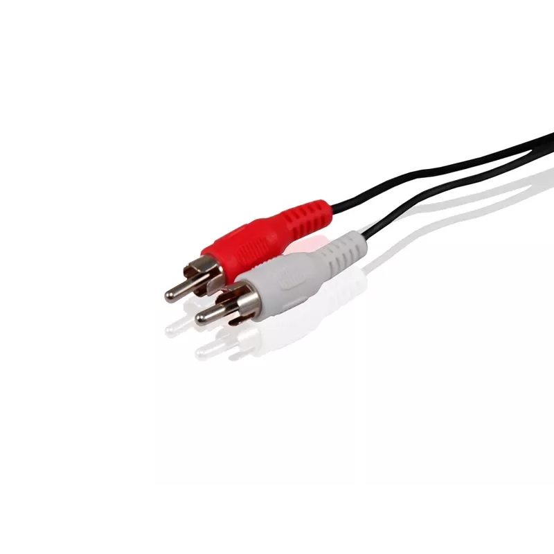Conceptronic RCA garso kabelis, 5 m, juodas