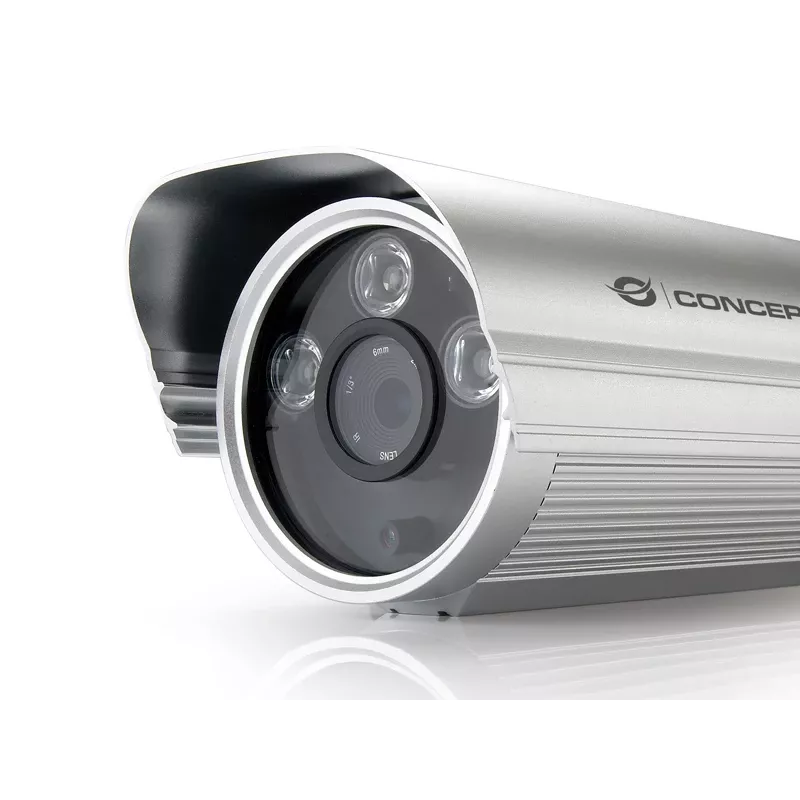 Conceptronic CIPCAM720ODWDR belaidė IP kamera su debesies funkcija, lauko, cilindrinė, 720p HD, WDR, IP66, IR iki 50 m, 8 GB microSD