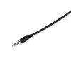 EQUIP Chat Headset 245302 laidinis stereo ausinių rinkinys su mikrofonu, juodas