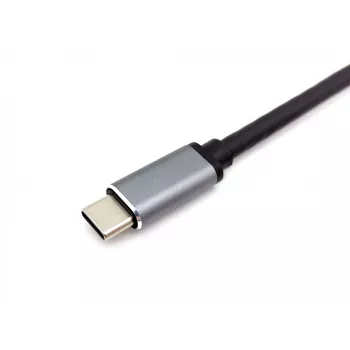 Equip USB-C 7 viename universalus adapteris, USB 3.2 Gen 1 (3.1 Gen 1) Type-C, 100 W, sidabrinis, MicroSD (TransFlash), MicroSDHC, SD, SDHC, 4K Ultra HD, 30 Hz