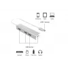 Equip 128958 USB-C į 4 prievadų USB 3.0 šakotuvas, USB 3.2 Gen 1, USB Type-A, 5 Gbps