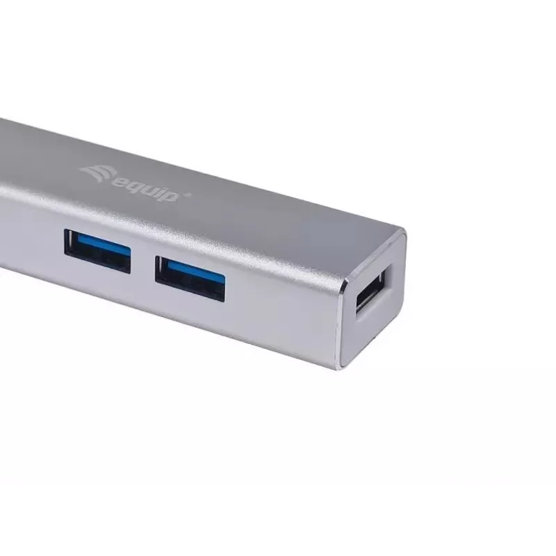 Equip 128958 USB-C į 4 prievadų USB 3.0 šakotuvas, USB 3.2 Gen 1, USB Type-A, 5 Gbps