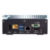 Shuttle Edge PC SPCEL02, Intel Celeron J6412, 1x HDMI, 2x 2.5G LAN, 1x COM, DIO (4x įėjimai, 4x išėjimai), 3x USB, 2x M.2, 12-24V, 24/7 nuolatinis darbas, be ventiliatoriaus, komplekte VESA ir DIN-RAIL laikikliai