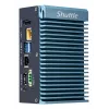 Shuttle Edge PC SPCEL02, Intel Celeron J6412, 1x HDMI, 2x 2.5G LAN, 1x COM, DIO (4x įėjimai, 4x išėjimai), 3x USB, 2x M.2, 12-24V, 24/7 nuolatinis darbas, be ventiliatoriaus, komplekte VESA ir DIN-RAIL laikikliai