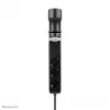 Neomounts DS22-840BL6 VOLT stalinis lizdas su spaustuku, USB-C ir USB-A prievadais - greitas įkrovimas