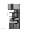 Neomounts DS22-840BL6 VOLT stalinis lizdas su spaustuku, USB-C ir USB-A prievadais - greitas įkrovimas