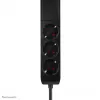 Neomounts DS22-840BL6 VOLT stalinis lizdas su spaustuku, USB-C ir USB-A prievadais - greitas įkrovimas
