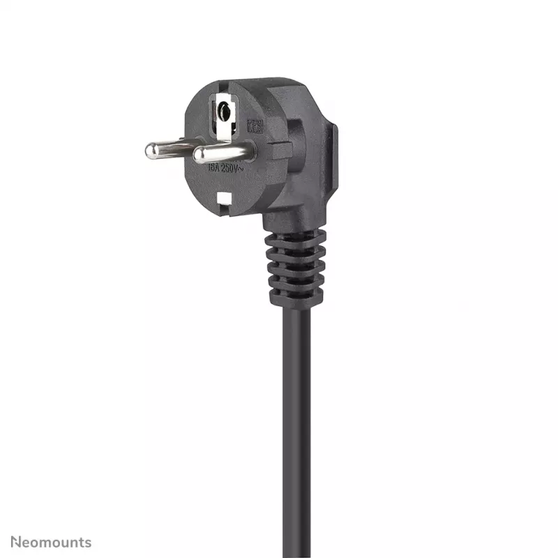 Neomounts DS22-840BL6 VOLT stalinis lizdas su spaustuku, USB-C ir USB-A prievadais - greitas įkrovimas
