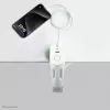 Neomounts DS22-840WH6 stalinis kištukinis lizdas su spaustuku, USB-C ir USB-A prievadais – greitas įkrovimas