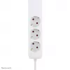 Neomounts DS22-840WH6 stalinis kištukinis lizdas su spaustuku, USB-C ir USB-A prievadais – greitas įkrovimas