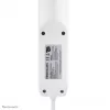 Neomounts DS22-840WH6 stalinis kištukinis lizdas su spaustuku, USB-C ir USB-A prievadais – greitas įkrovimas