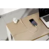 Neomounts DS22-840WH6 stalinis kištukinis lizdas su spaustuku, USB-C ir USB-A prievadais – greitas įkrovimas