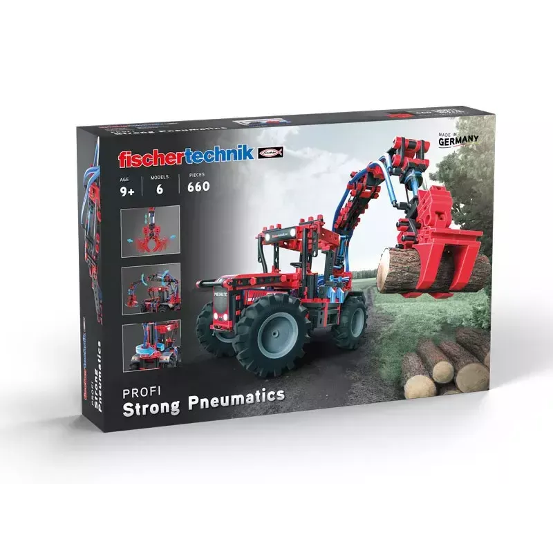 Fischertechnik Strong Pneumatics 559876 pneumatikos konstravimo rinkinys