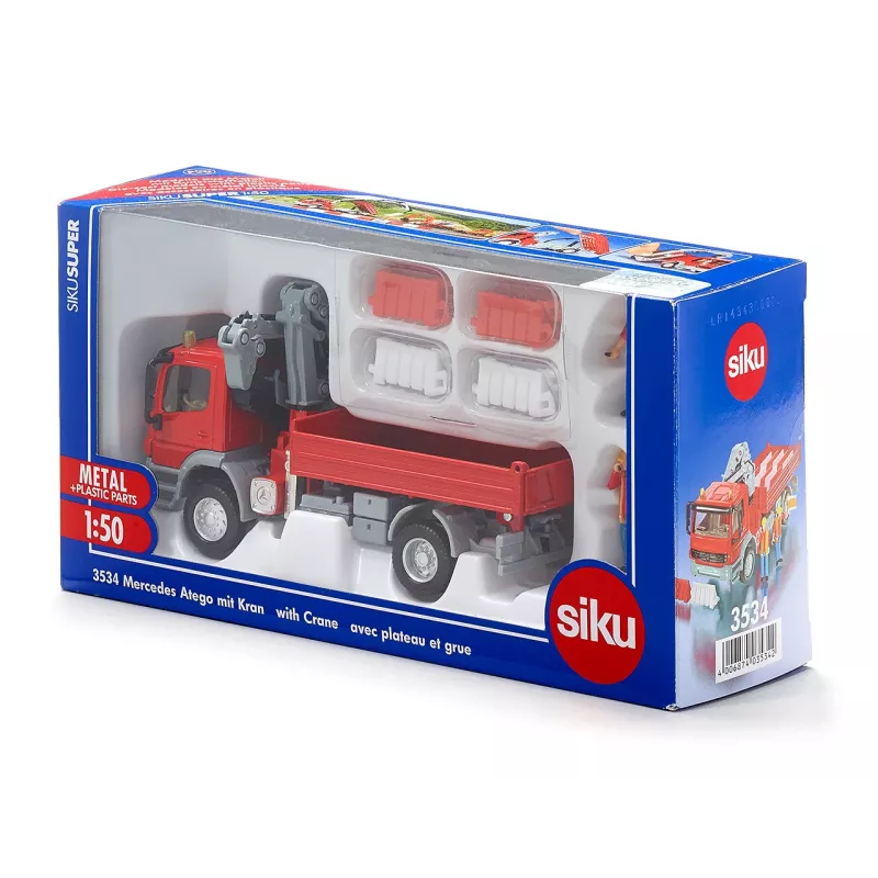 Siku Mercedes Atego su kranu 1:50