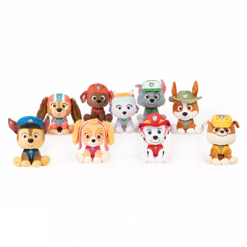 GUND PAW Patrol Tracker minkštas žaislas, oficialus personažas iš animacinio serialo, 6 colių