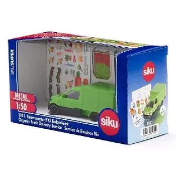 Siku Streetscooter Organic Fresh Delivery Service modelis 1:50 surinktas