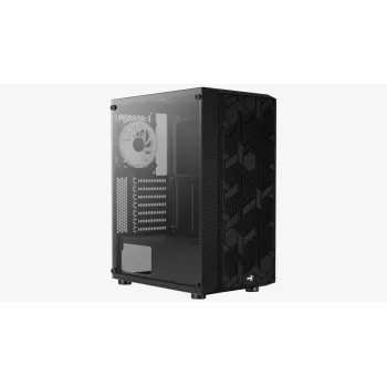 Aerocool Hive-G-BK-v3 Midi Tower Korpusas Juodas