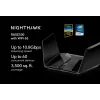 NETGEAR Nighthawk RAXE506 maršrutizatorius belaidis Gigabit Ethernet Tri-band (2,4 GHz / 5 GHz / 6 GHz) Juodas