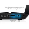NETGEAR Nighthawk RAXE506 maršrutizatorius belaidis Gigabit Ethernet Tri-band (2,4 GHz / 5 GHz / 6 GHz) Juodas