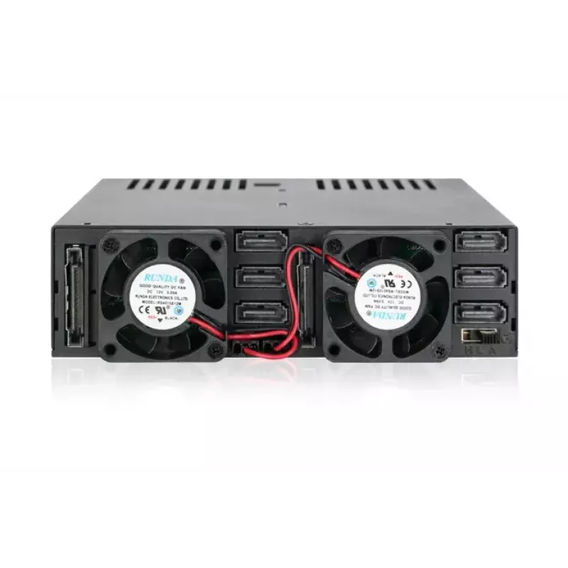 Diskų masyvas Icy Dock MB326SP-B 0 TB 1U stovo juodas
