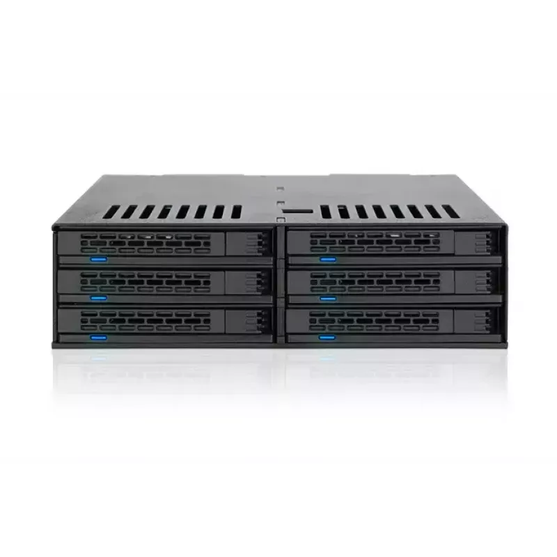 Diskų masyvas Icy Dock MB326SP-B 0 TB 1U stovo juodas