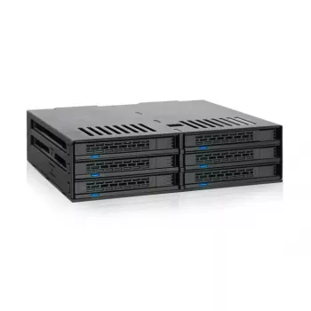 Diskų masyvas Icy Dock MB326SP-B 0 TB 1U stovo juodas