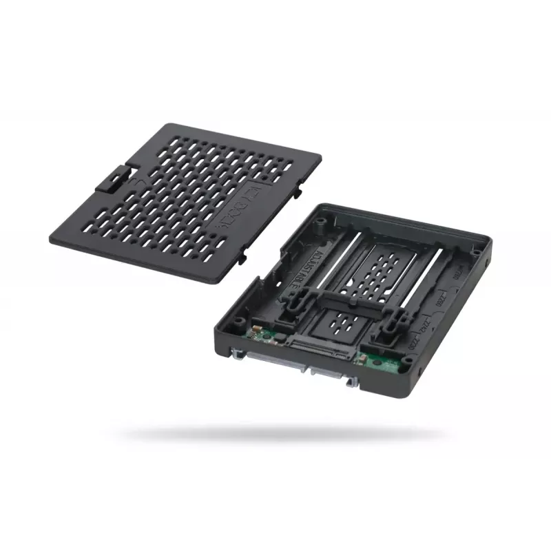 Sąsajos kortelė Icy Dock MB703M2P-B M.2 SSD integravimui