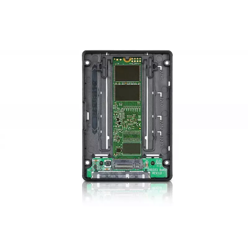 Sąsajos kortelė Icy Dock MB703M2P-B M.2 SSD integravimui