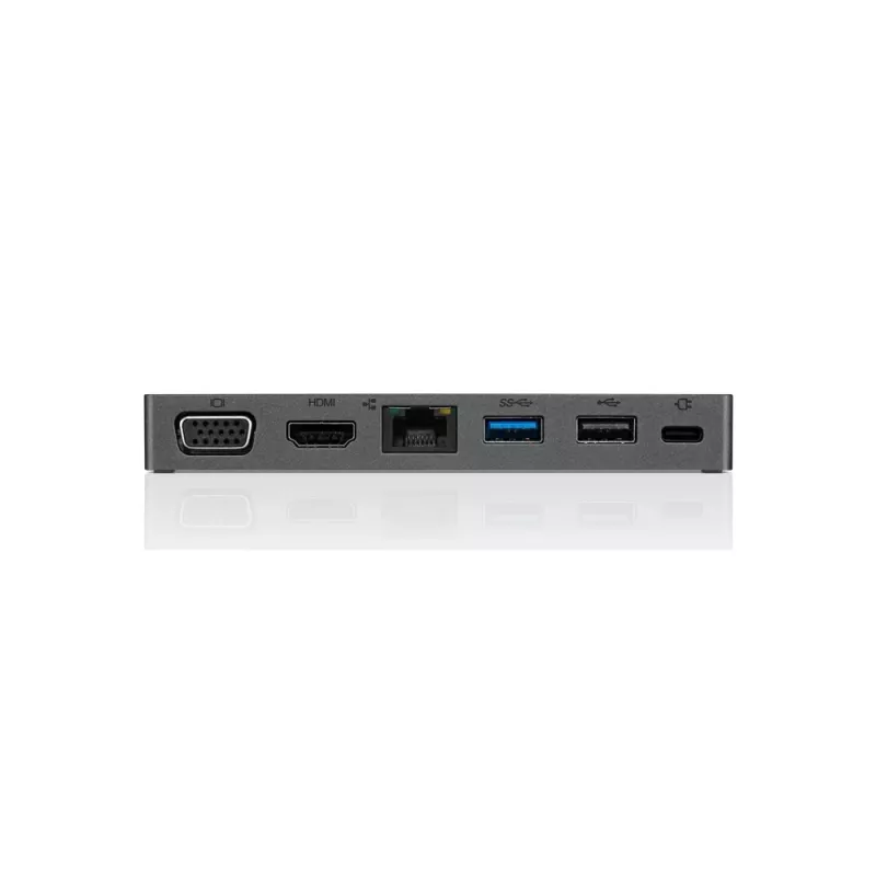 Lenovo 4X90S92381 Powered USB-C Travel Hub prijungimo stotelė, VGA, HDMI, 13 W, Iron Grey