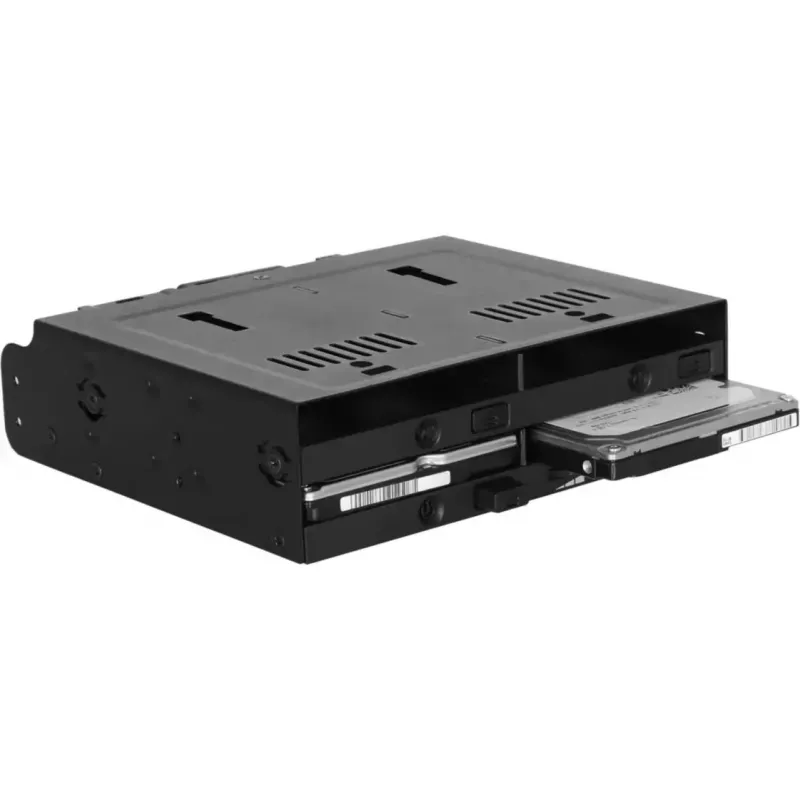 Icy Dock MB014SP-B R1 juodas išimamas rėmelis – 1x 3,5 colio SATA kietojo disko lizdas, karštojo keitimo palaikymas
