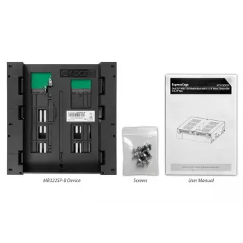 Priekinis skydelis Icy Dock MB322SP-B
