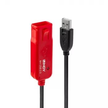 Lindy 8m USB 2.0 aktyvus prailginimo kabelis Pro