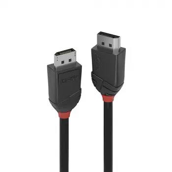 Lindy 1m DisplayPort 1.2 kabelis, Black Line