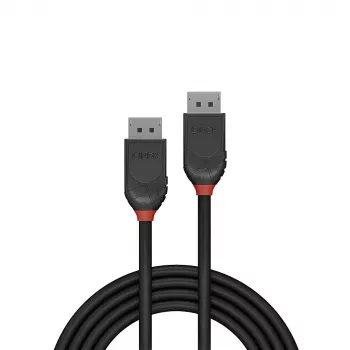 Lindy 1m DisplayPort 1.2 kabelis, Black Line