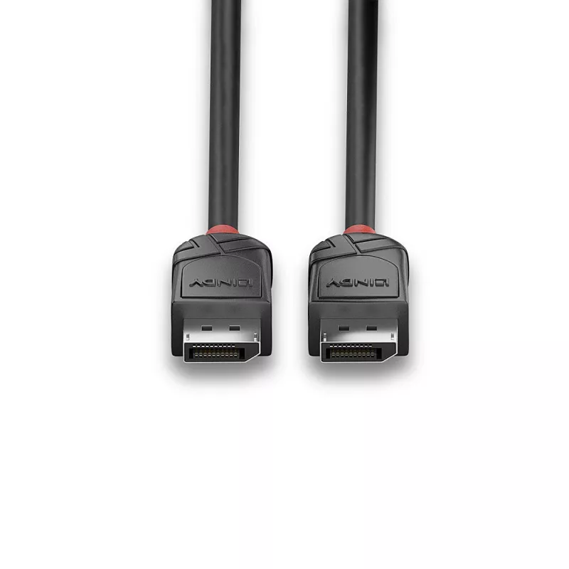 Lindy 1m DisplayPort 1.2 kabelis, Black Line