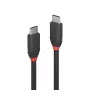 Lindy 1,5 m USB 3.2 Type C – C laidas, 20 Gb/s, juodas, Black Line