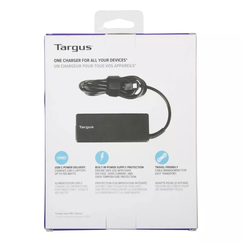 Targus APA108EU maitinimo adapteris / keitiklis, vidaus, 100 W, juodas