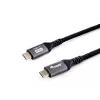 Equip USB 4 Gen 3 C to C laidas, M/M, 1,2 m, 8K/60Hz, 40Gbps, PD3.1 240W