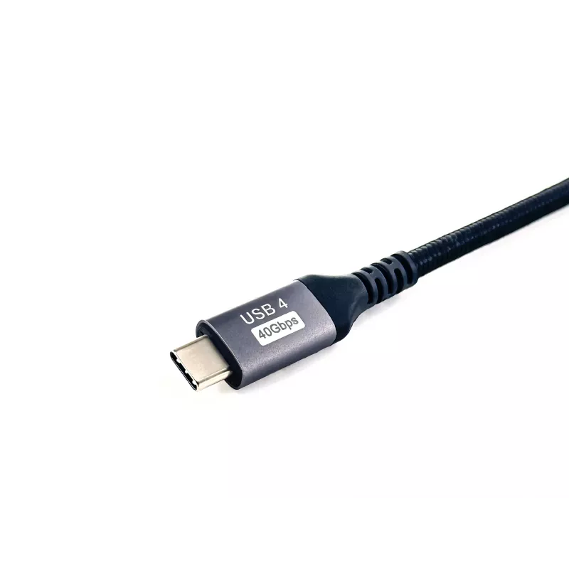Equip USB 4 Gen 3 C to C laidas, M/M, 1,2 m, 8K/60Hz, 40Gbps, PD3.1 240W