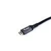 Equip USB 4 Gen 3 C to C laidas, M/M, 1,2 m, 8K/60Hz, 40Gbps, PD3.1 240W