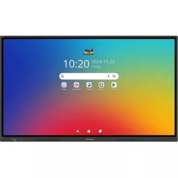 Viewsonic IFP6534 interaktyvi lenta 165,1 cm (65 col.) 3840 x 2160 pikselių liečiamas ekranas juoda