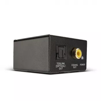 Analoginis stereo RCA į TosLink (optinį) ir koaksialinį ADC keitiklis Lindy 70309