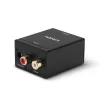 Analoginis stereo RCA į TosLink (optinį) ir koaksialinį ADC keitiklis Lindy 70309