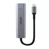 Lindy USB 3.2 Gen 2 Type C šakotuvas su Gigabit Ethernet