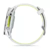 Garmin Forerunner 970 Titanium 010-02969-11 sportinis išmanusis laikrodis, Whitestone/Amp Yellow spalvų