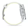 Garmin Forerunner 970 Titanium 010-02969-11 sportinis išmanusis laikrodis, Whitestone/Amp Yellow spalvų